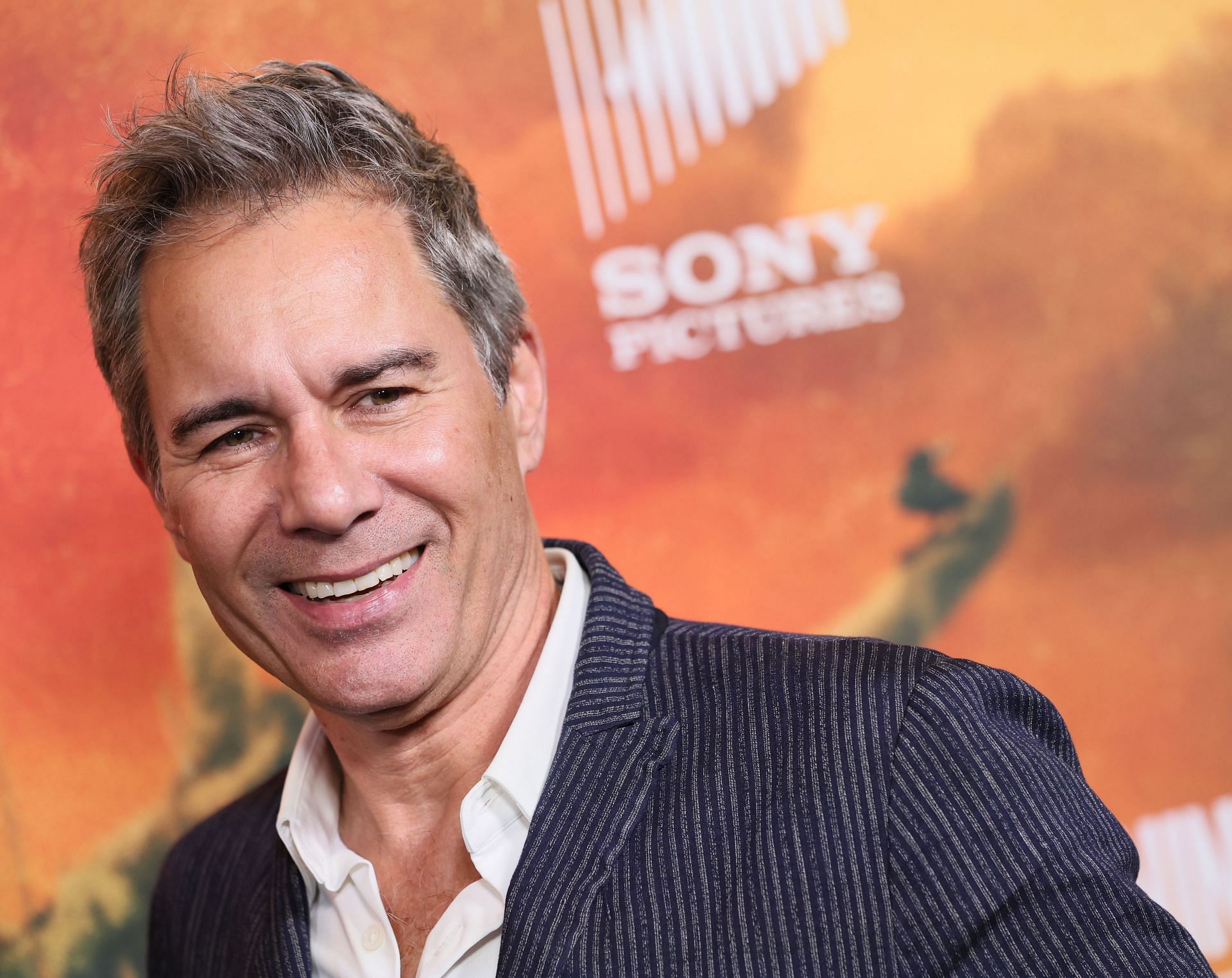 Eric McCormack attends the Los Angeles premiere of MGM+ Original Series Nine Bodies In A Mexican Morgue. (Image via Getty)